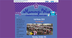 Desktop Screenshot of mommy-wise.com